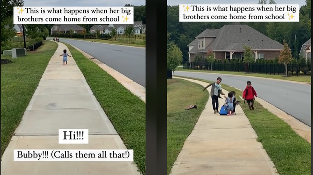 Tiny Human Reunion goes viral, All Smiles!!